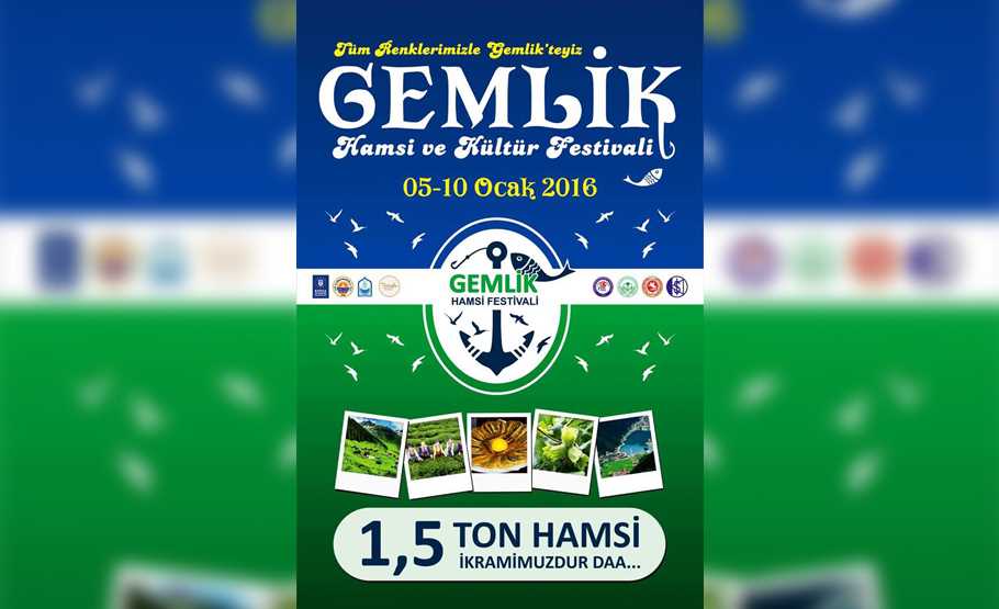 Gemlik Hamsi Ve Kültür Festivali Başlıyor