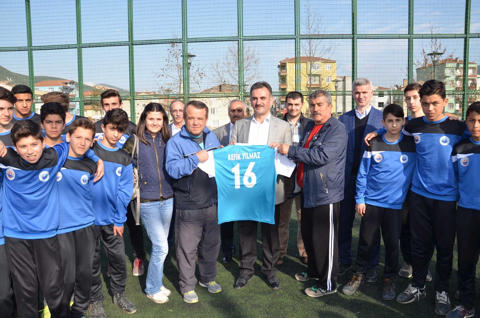 Belediyespor’dan Refik Yılmaz’a Formalı Teşekkür