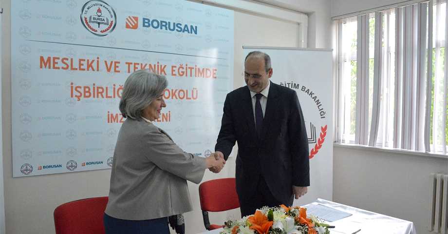 Borusan’dan Bursa’da Meslek Liselerine Güçlü Destek