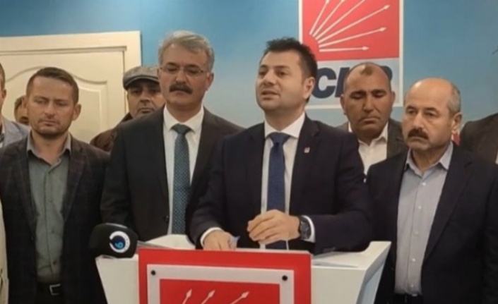 Aksaray'da CHP, Başkanına sahip çıktı 