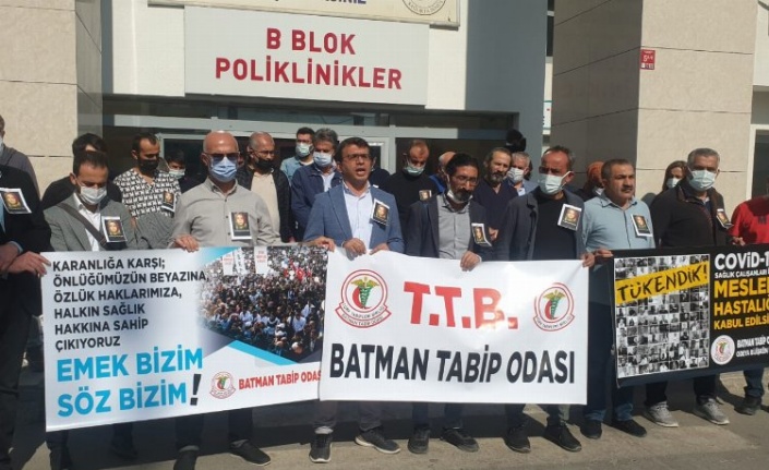 Batman'da TTB, çalışma koşullarının düzeltilmesini istedi 