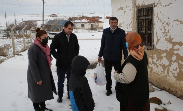 Ankara Gölbaşı'nda yardımlar adrese ulaştırıldı