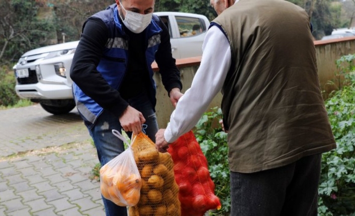 Bursa Mudanya'da sofralara 'Kara Kış Fonu'