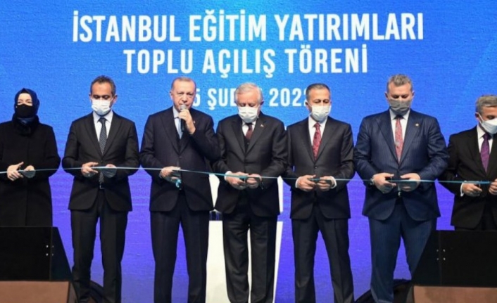 İstanbul'da 122 okula toplu açılış