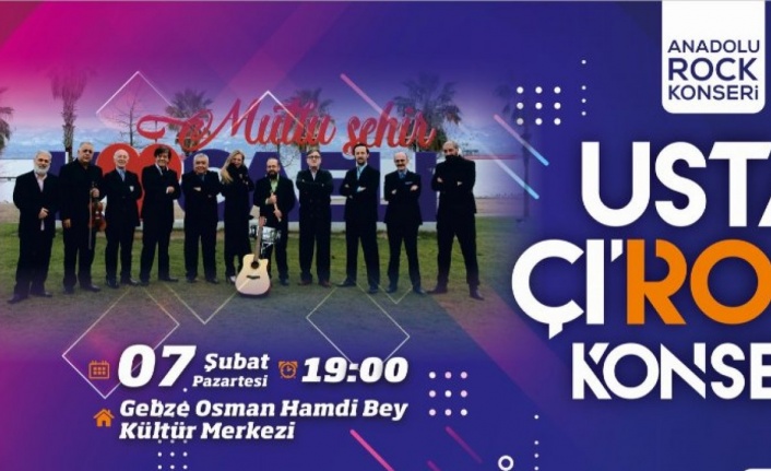 Kocaeli'nde Usta Çı’rock konserleri başlıyor 