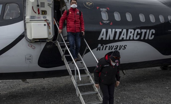 Türk ekibi Antartika'ya ayak bastı