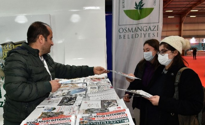 Bursa Osmangazi Yayınları fuarda büyük ilgi görüyor