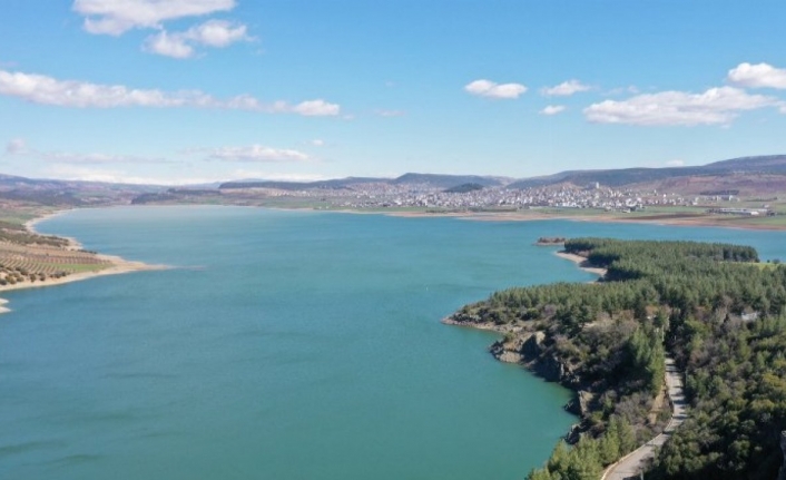 Gaziantep Kartalkaya Barajı'nda doluluk oranı yüzde 100!