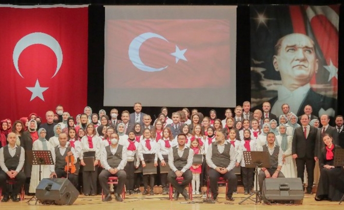 Kütahya'da İstiklal Marşı'nın kabulünün 101. yılı kutlandı 