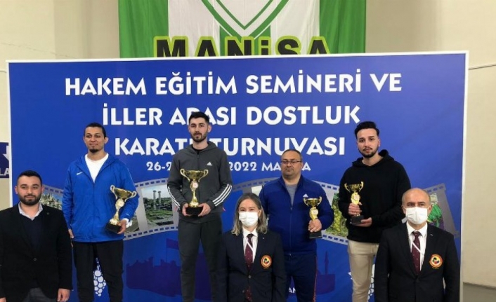 Manisa BBSK Karate Dostluk Turnuvasında şampiyon oldu