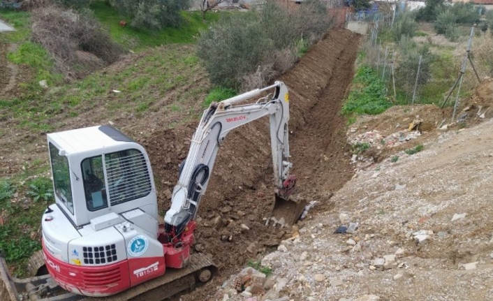 Manisa Çepnidere’de taşkınlara karşı önlem alınıyor