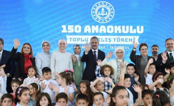 İstanbul'da 150 anaokula toplu açılış