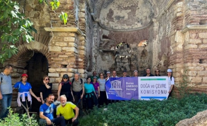 Bursa UNESCO Derneği'nden Tirilye'de 'antik' yürüyüş