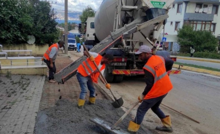 Kocaeli Başiskele'nin üstyapısı yenileniyor