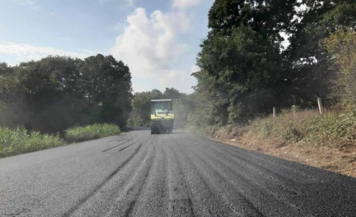 Kocaeli'de 5 güzergahta üstyapı çalışması