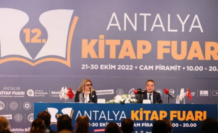 12. Antalya Kitap Fuarı başlıyor