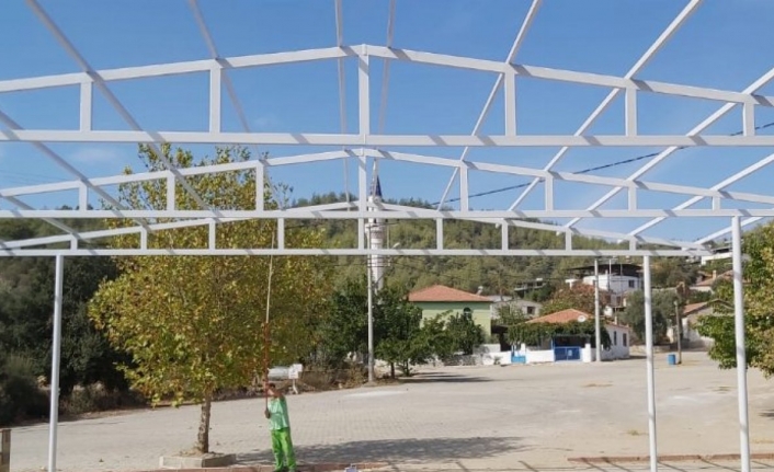 Muğla Milas'ta kırsala yatırımlar sürüyor