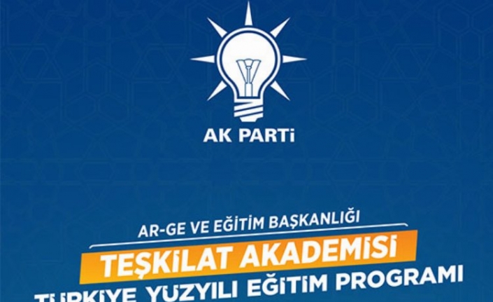 AK Parti Teşkilat Akademisi 33 ilde ders zili çalacak