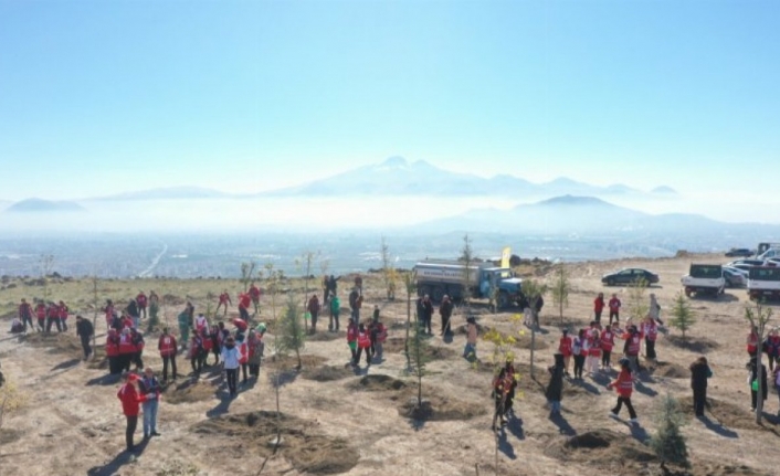 Kayseri Kocasinan'dan Kızılay Haftası'na özel 'yeşil' adım