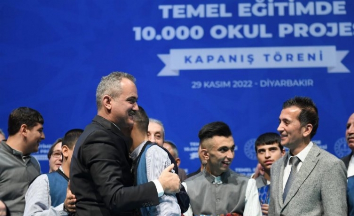 Temel eğitimde 10 bin okul projesi tamamlandı