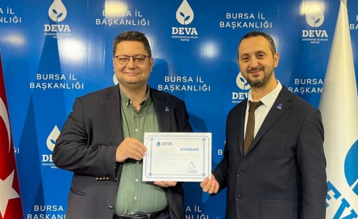 Bursa Gürsu'da DEVA bayrak değişimi yaptı