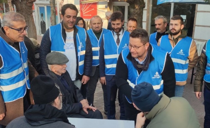 'Mavi Yelekliler' Bursa'da Görükle sakinleriyle buluştu