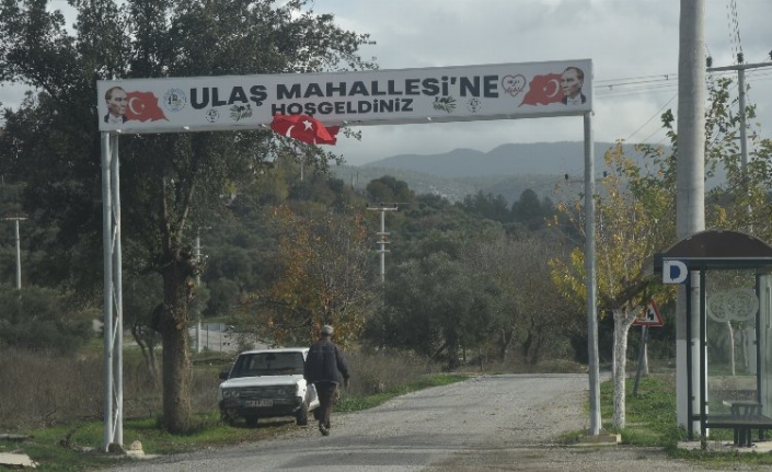 Muğla Milas'ın kırsalına karşılama tabelaları