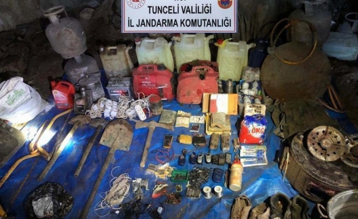 Sonbahar Kış Ablukası'nda Tunceli'de 14 sığınağa imha!