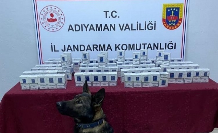 Adıyaman'da 100 paket kaçak sigara ele geçirildi