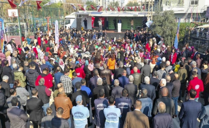 Sarıçam’da Yıldırım Beyazıt Parkı açıldı