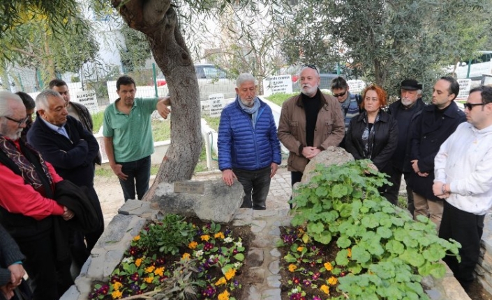 Bodrum'un 'Mavi Kadını' 20. ölüm yıldönümünde unutulmadı