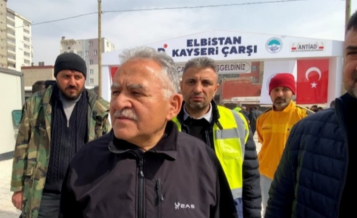 Elbistan'dan Kayseri'ye 'Çarşı' teşekkürü