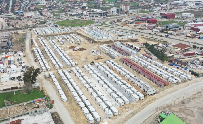 Hatay'da Konya'nın konteyner kentleri ortaya çıktı