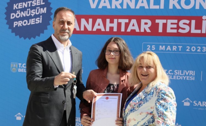 İstanbul Silivri'de kentsel dönüşümde tapu sevinci