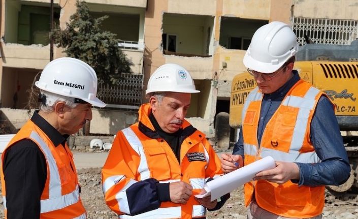 Kayseri Talas'ta kentsel dönüşüm mesaisi