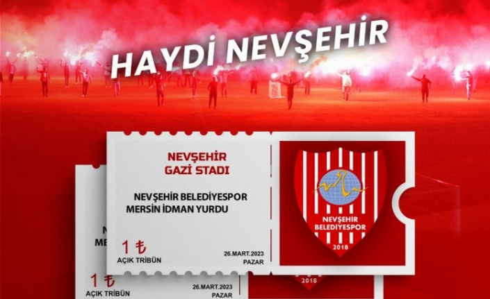 Nevşehir Belediyespor yönetiminden taraftara büyük hizmet