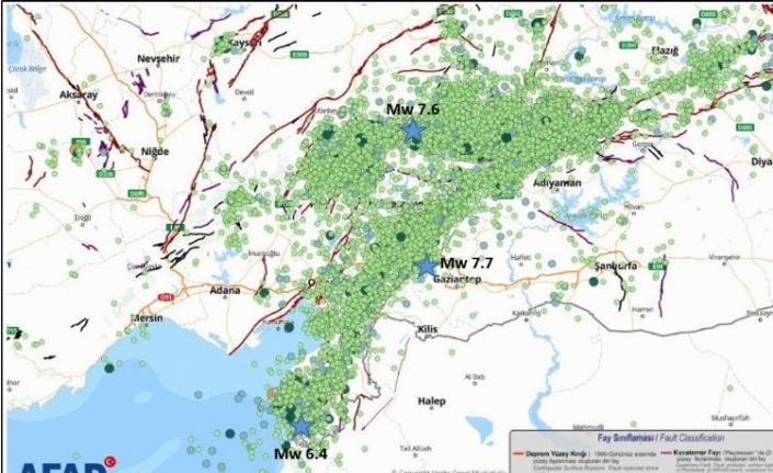 2 ayda 24 bin 927 deprem meydana geldi