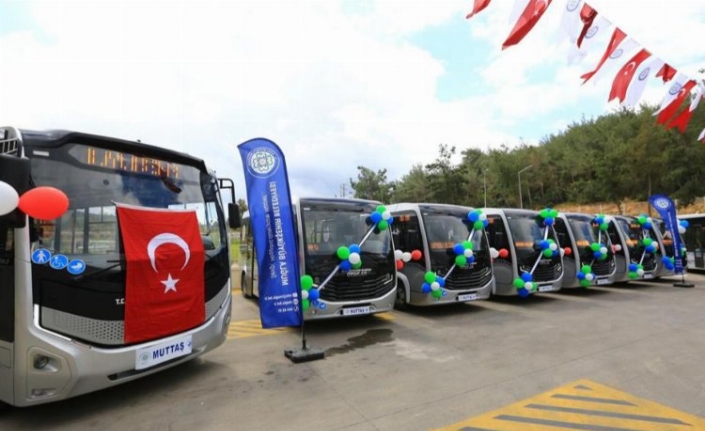 Muğla'nın otobüs filosuna 60 yeni otobüs daha