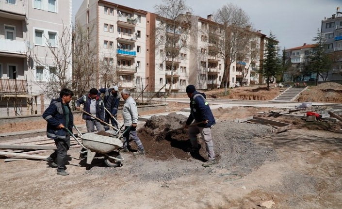 Nevşehir'de parklara yakın takip