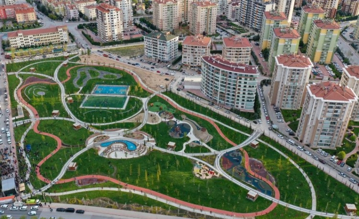 Ihlamur Parkı'yla en modern mahalle oldu