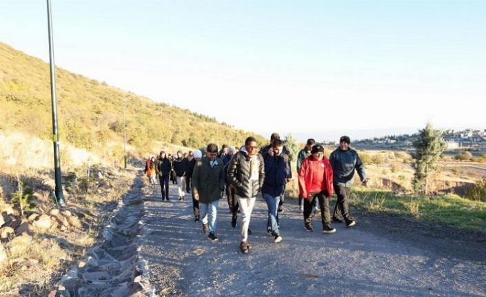 Kayseri Büyükşehir'den doğa yürüyüşü