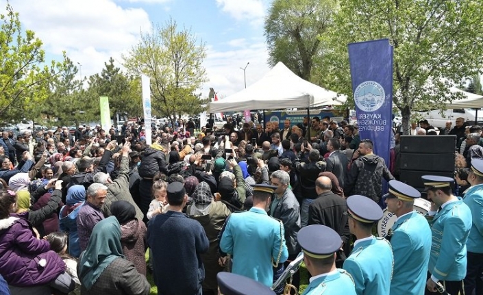 Kayseri dinamiklerinden piknik mesaisi