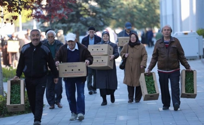 Kayseri Kocasinan'da organik etkinlik