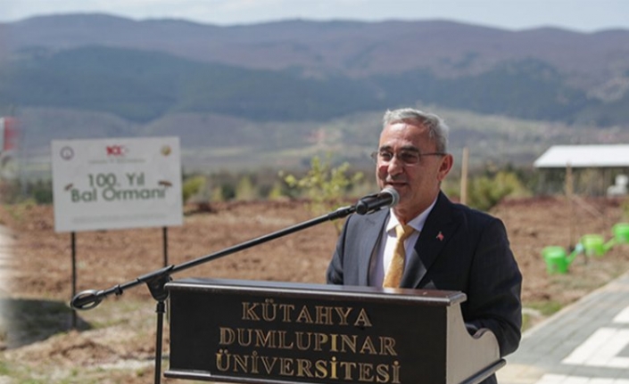 Kütahya'da fidanlar bal ormanına dönüşecek