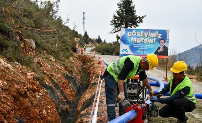 Mezitli'de içme suyu sorunu bitiyor