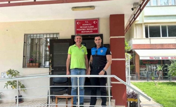 Adana'da polis ekipleri mahalle muhtarları ile istişarede bulundu