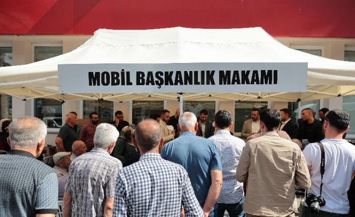 Başkan Arı ‘Mobil Başkanlık Ofisi’ uygulaması ile gönülleri fethediyor