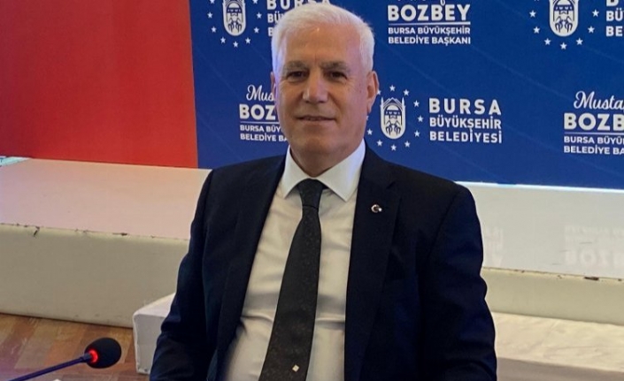 Bursa Büyükşehir Belediye Başkanı Mustafa Bozbey basınla buluştu