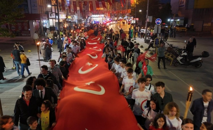 Düzce'de 19 Mayıs yürüyüşü