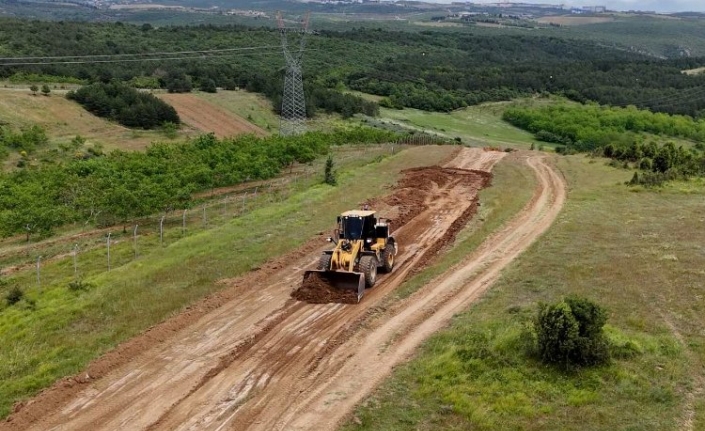 Gebze’de yol çalışmaları sürüyor